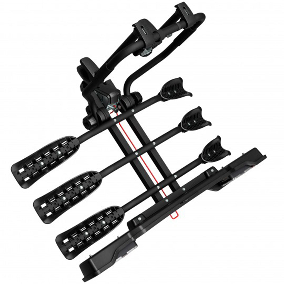 Suport 3 biciclete Peruzzo Siena 668/3N cu prindere pe carligul de remorcare, Negru
