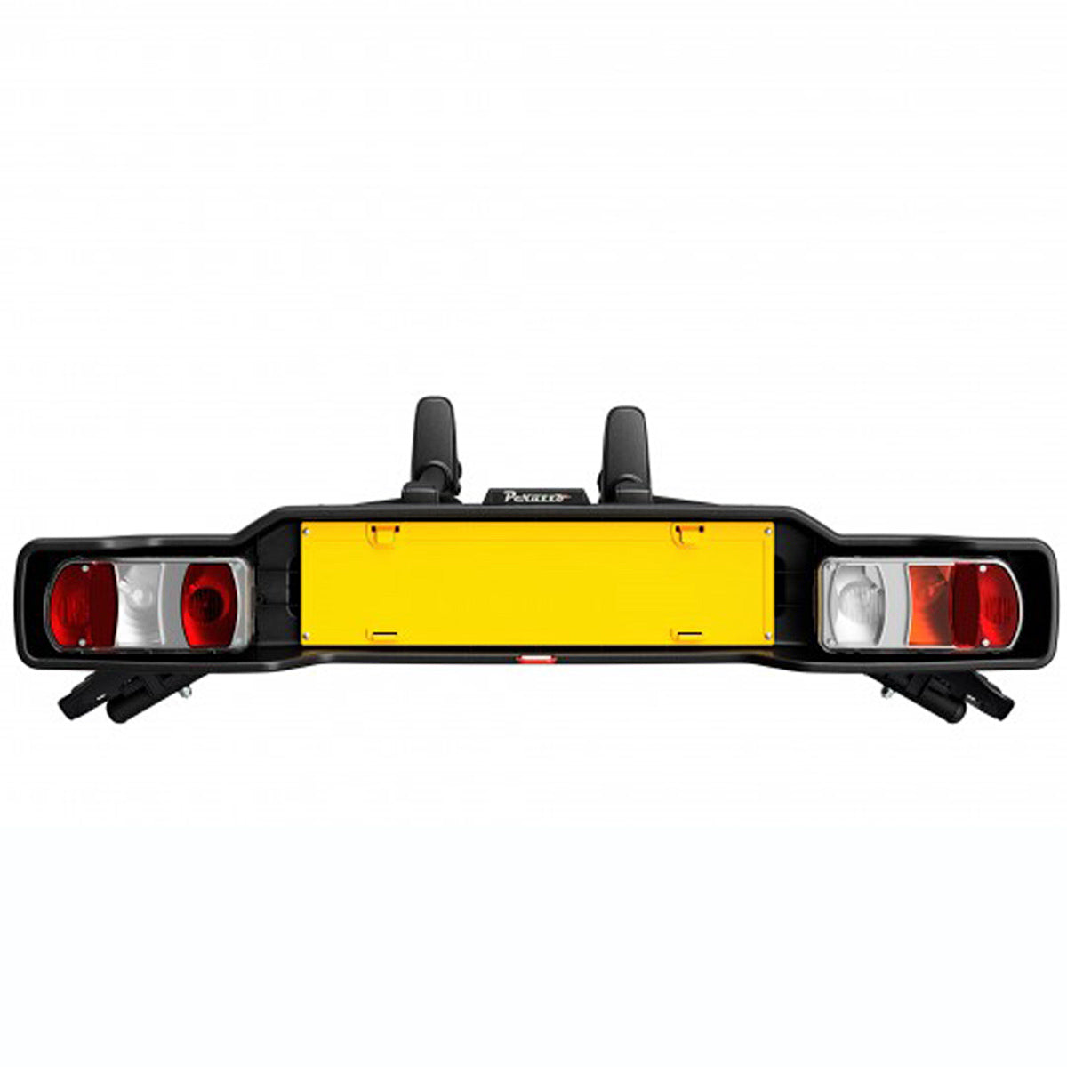 Suport 4 biciclete Peruzzo Siena 668/4N cu prindere pe carligul de remorcare, Negru