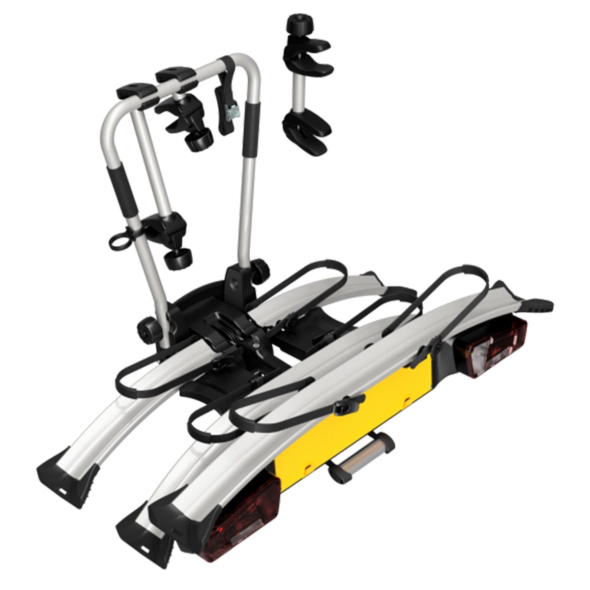 Suport biciclete Peruzzo Atlantis 714 cu prindere pe carligul de remorcare - pentru 2 biciclete electrice