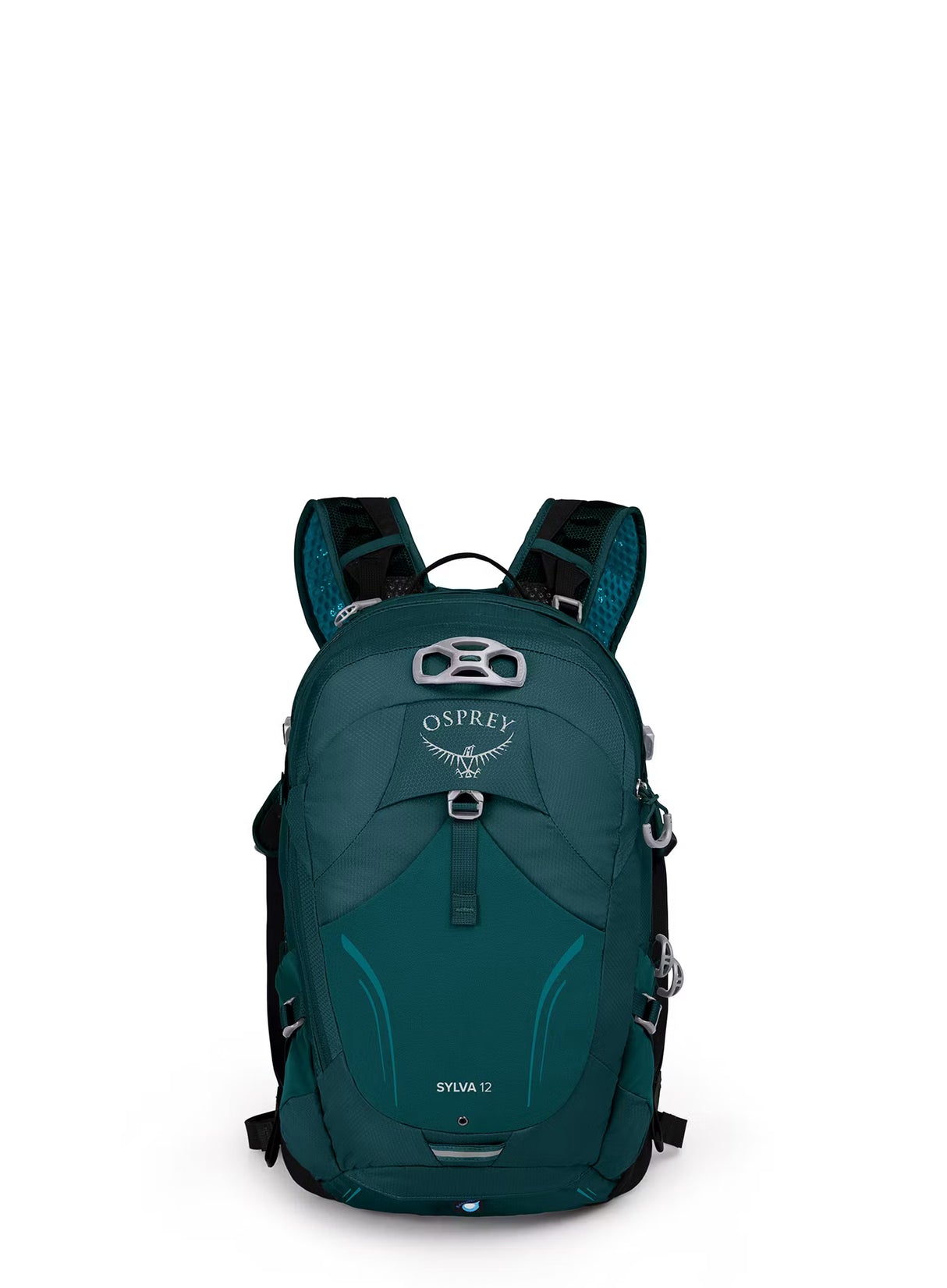 Rucsac Ciclism Damă Osprey Sylva 12 Verde – MTB, Ventilație AirSpeed & Husă Ploaie