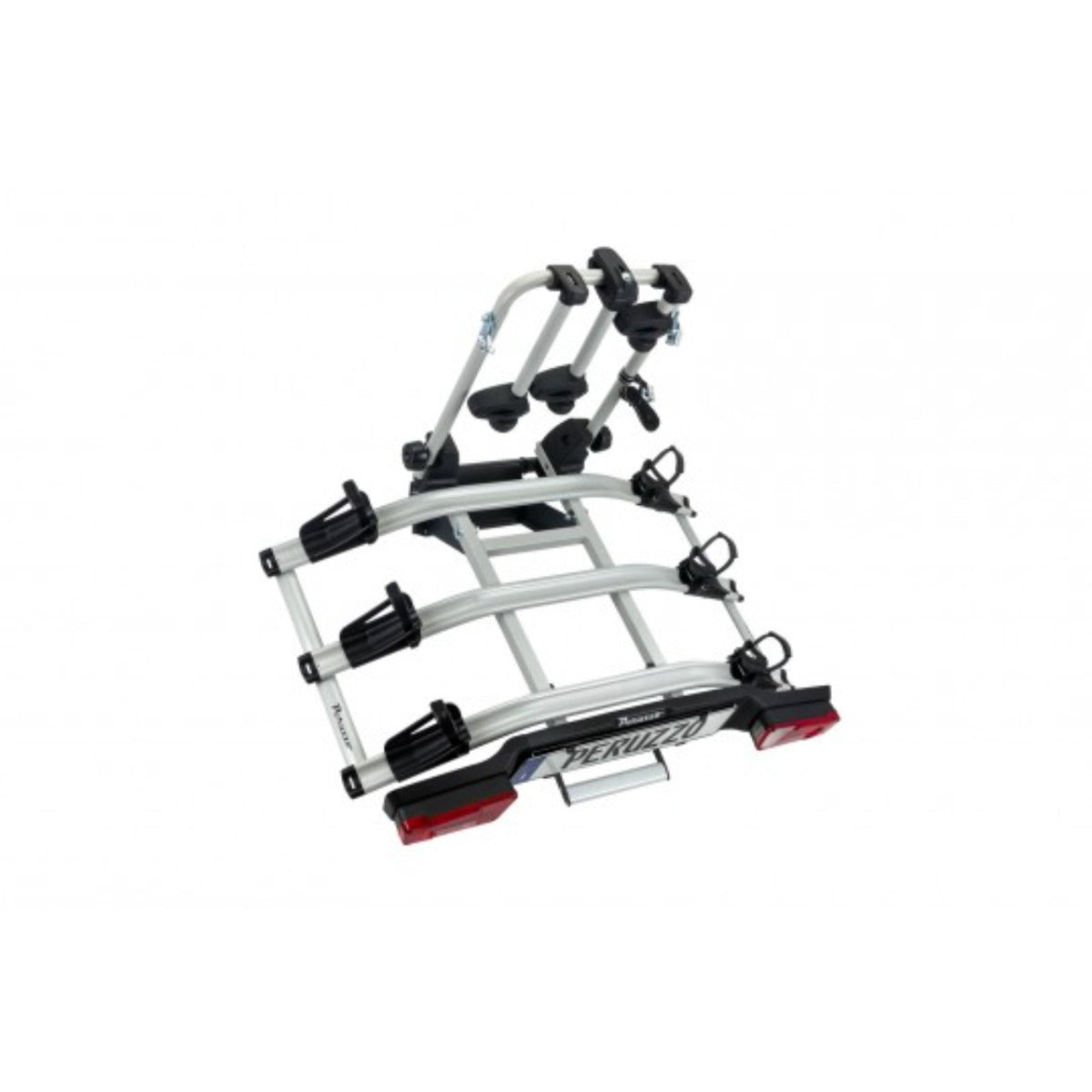 Suport biciclete Peruzzo Zephyr 713/3E cu prindere pe carligul de remorcare - pentru 3 biciclete electrice