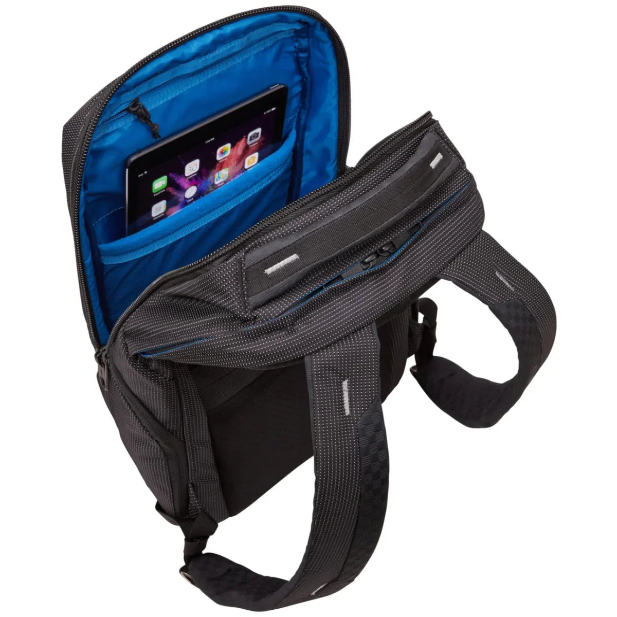 Rucsac urban cu compartiment laptop, Thule, Crossover 2 Backpack, 20L, Negru