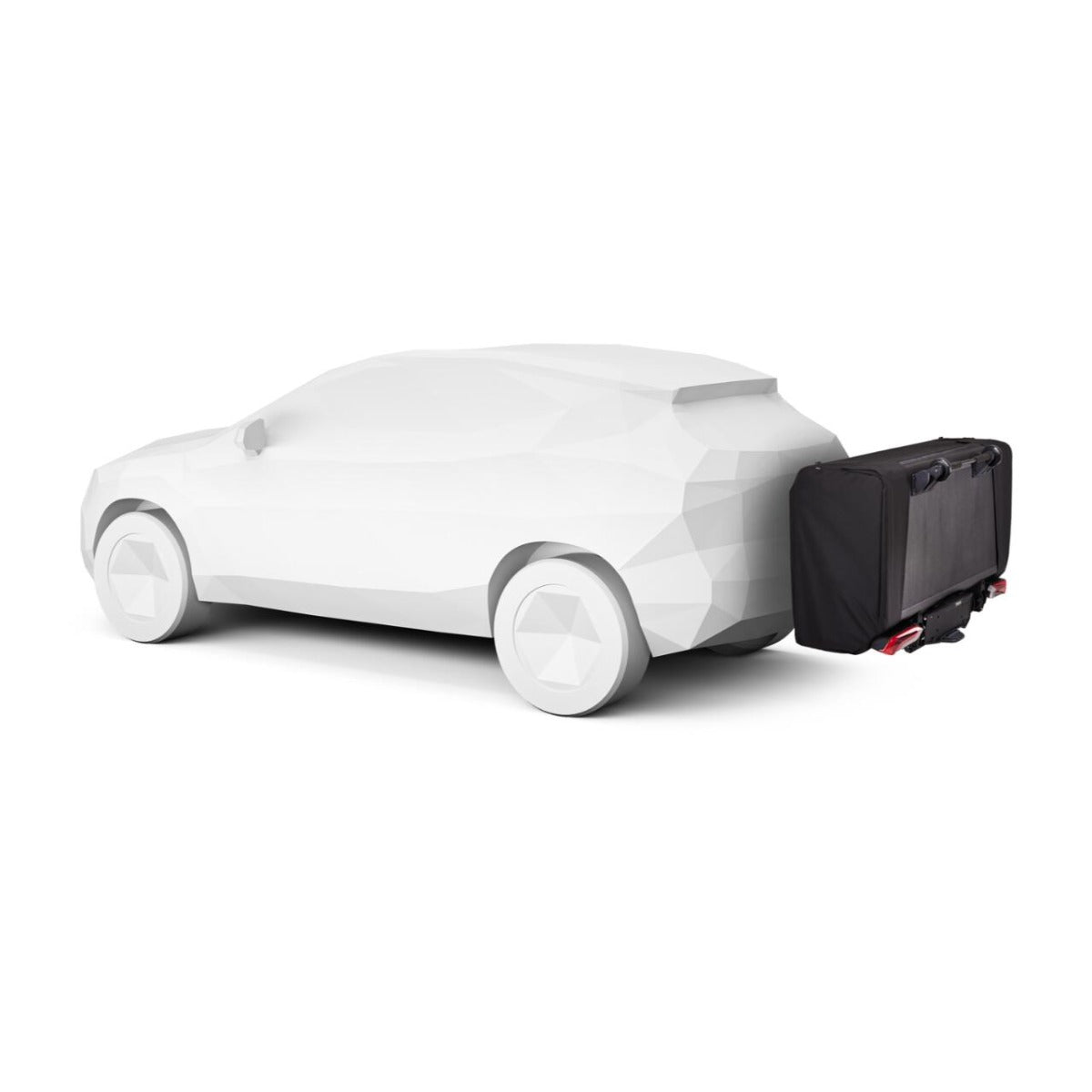 Cort auto cu prindere pe carligul de remorcare, Thule, Outset, pentru 3 persoane, Dark slate