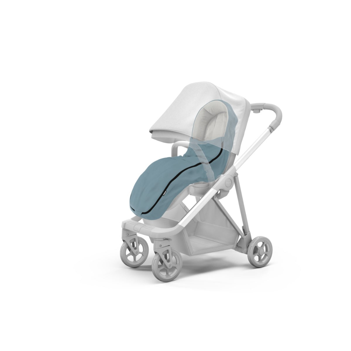 Thule Footmuff - Sac de dormit pentru copil, Mid Blue