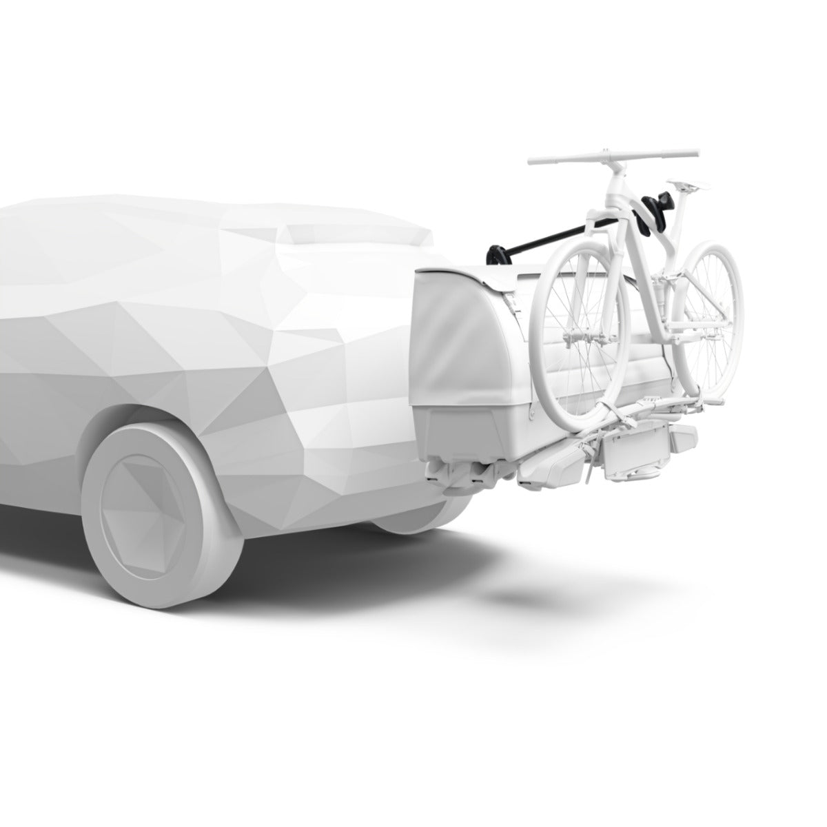 Adaptor pentru cutia portbagaj Thule Onto 2 cu fixare pe suportul de bicicleta