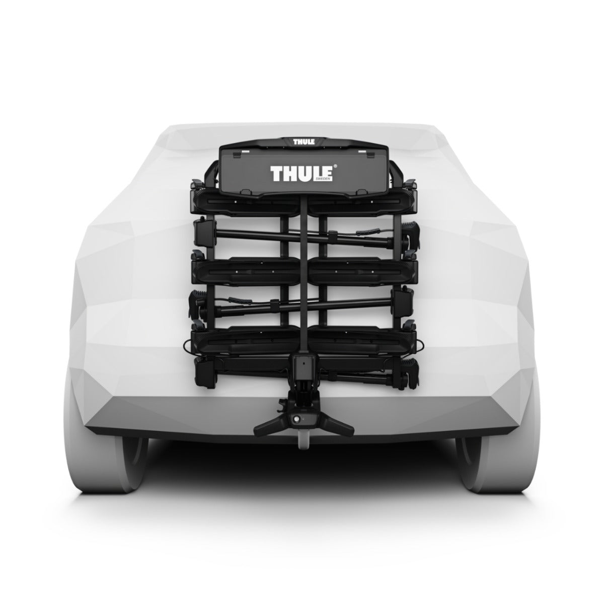 Suport pentru 3 biciclete, Thule OutPace, cu prindere pe carligul de remorcare