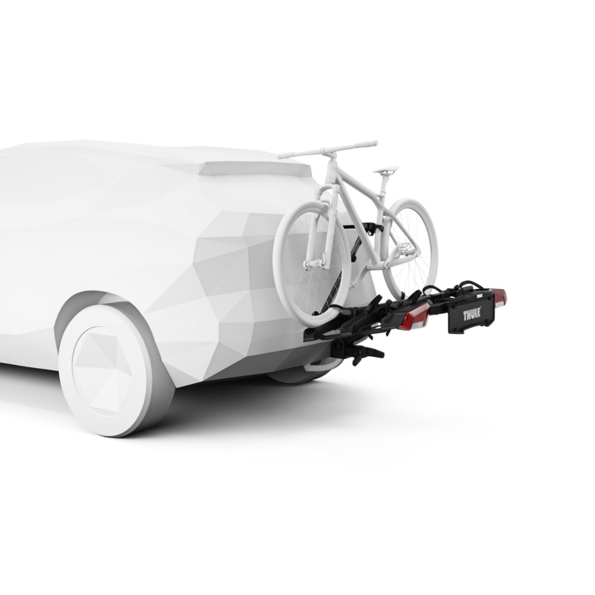 Suport pentru 3 biciclete, Thule OutPace, cu prindere pe carligul de remorcare