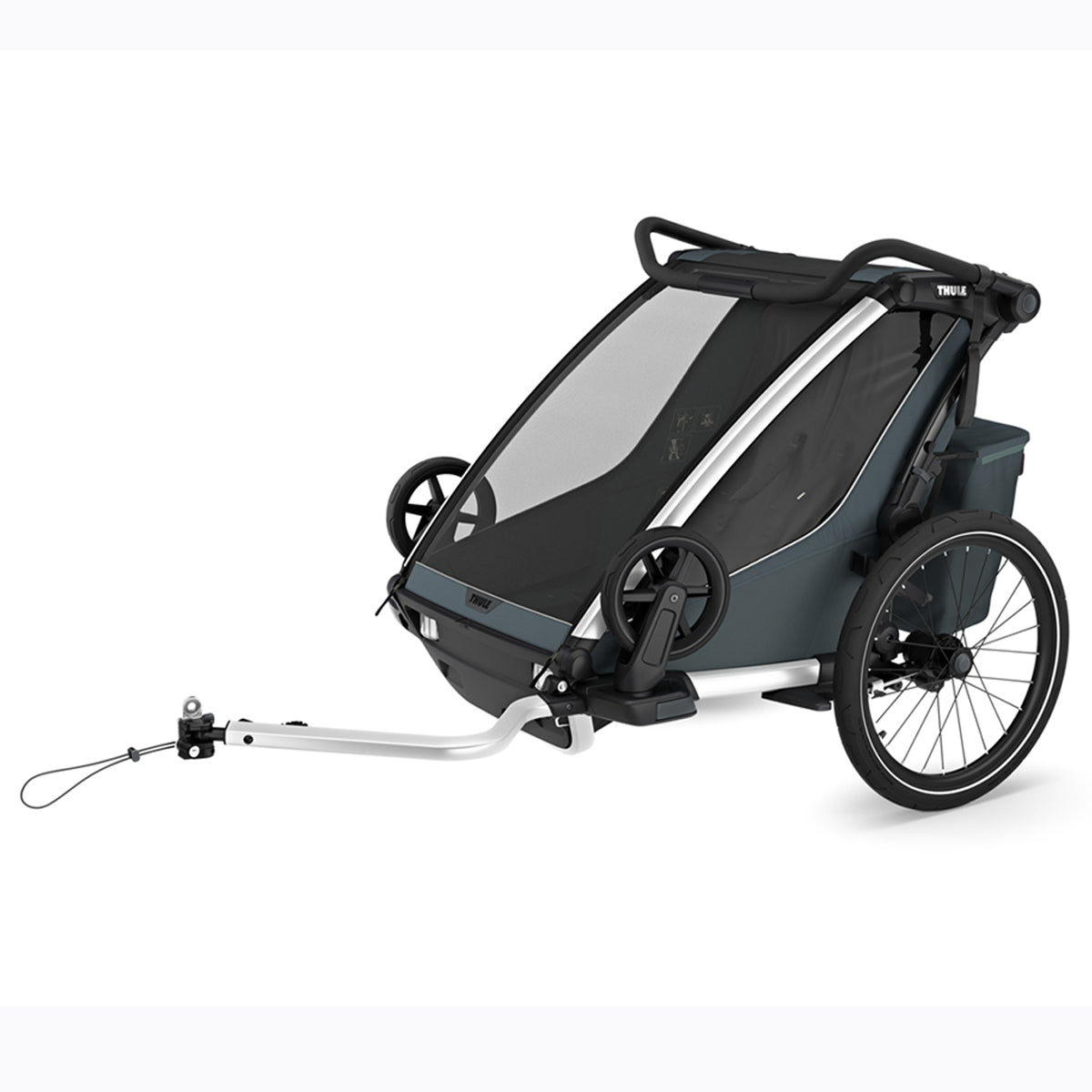 Carucior multisport double Thule Chariot Cross 2 Dark Slate