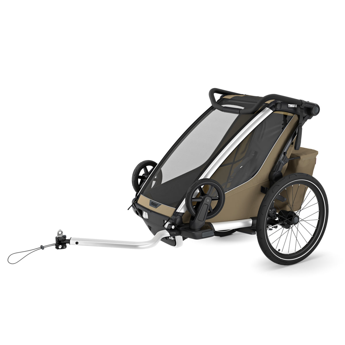 Carucior multisport single Thule Chariot Cross 2 Faded Khaki