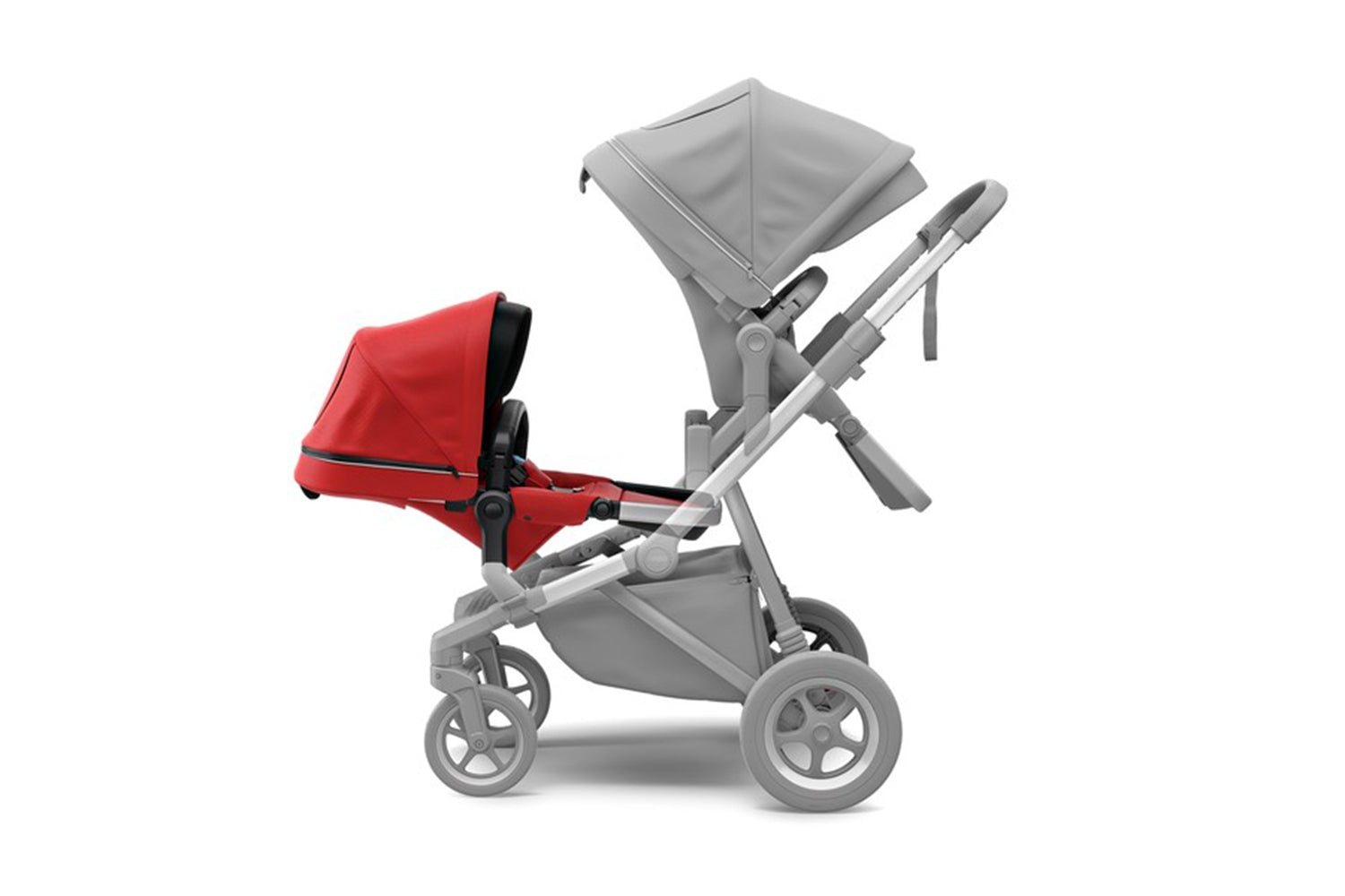 Accesoriu Thule Sleek Sibling Seat - Scaun suplimentar pentru Thule Sleek Energy Red