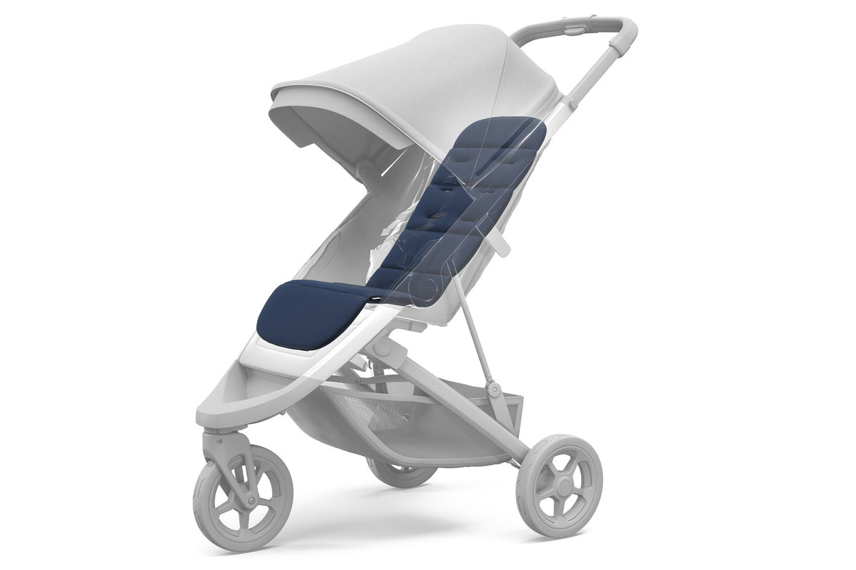 Accesoriu Thule  Seat Liner - captuseala pentru scaun carucior Thule Sleek si Thule Spring - Majolica Blue