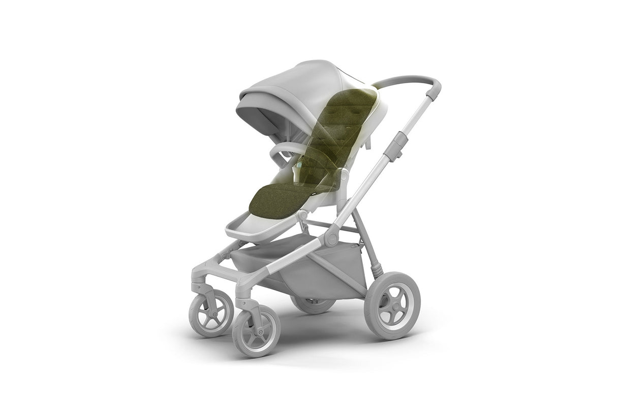 Accesoriu Thule  Seat Liner - captuseala pentru scaun carucior Thule Sleek si Thule Spring - Olive Green