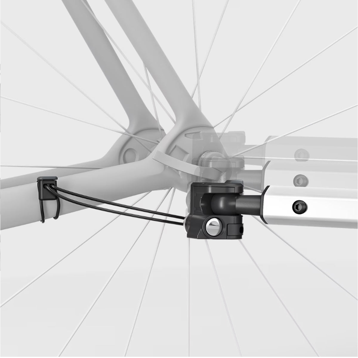 Thule Axle Mount ezHitch plate with Quick Release- placa montaj osie cu eliberare rapida