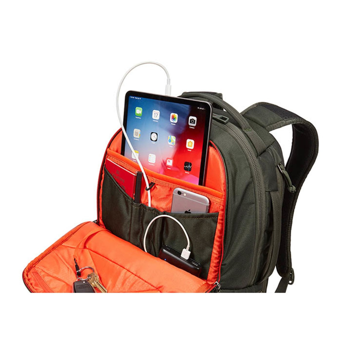 Rucsac urban cu compartiment laptop, Thule, Subterra, 30L, Dark Forest