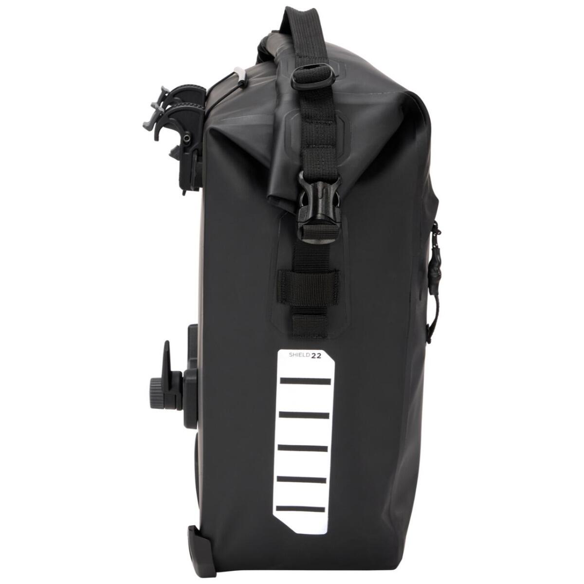 Genti pentru bicicleta, Thule, Shield Pannier, 22L, Black
