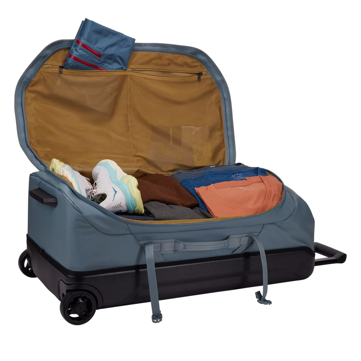 Geanta voiaj Thule Chasm Wheeled Check-In Duffel, Negru