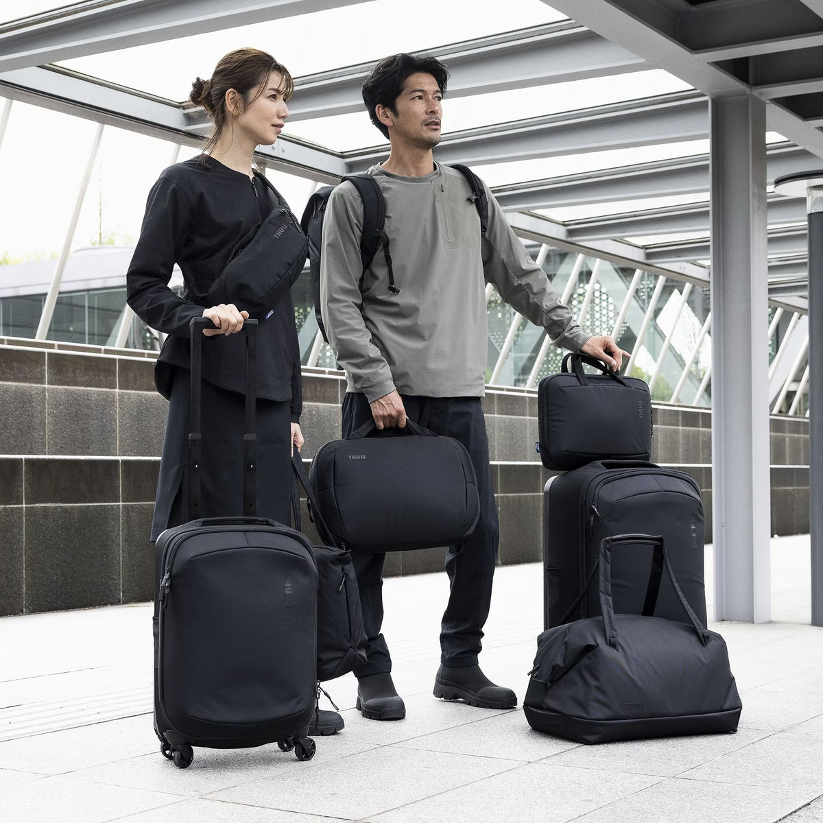 Geanta voiaj, Thule Subterra 2 Carry-On, 55cm, 35L, Gri