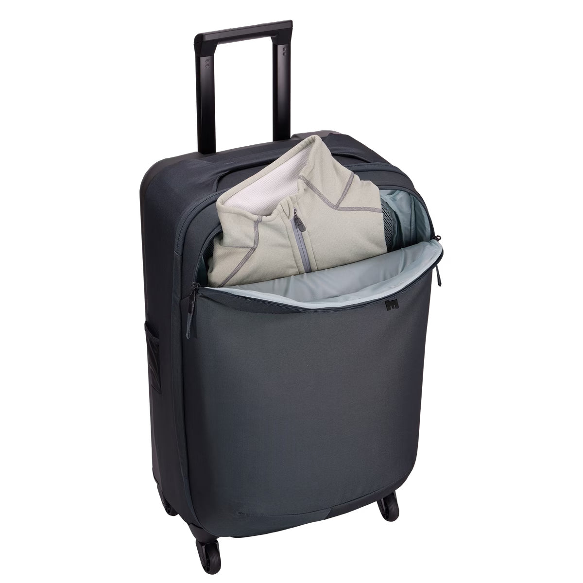 Geanta voiaj, Thule, Subterra Checked Spinner, 68 cm, 65L, Gri inchis