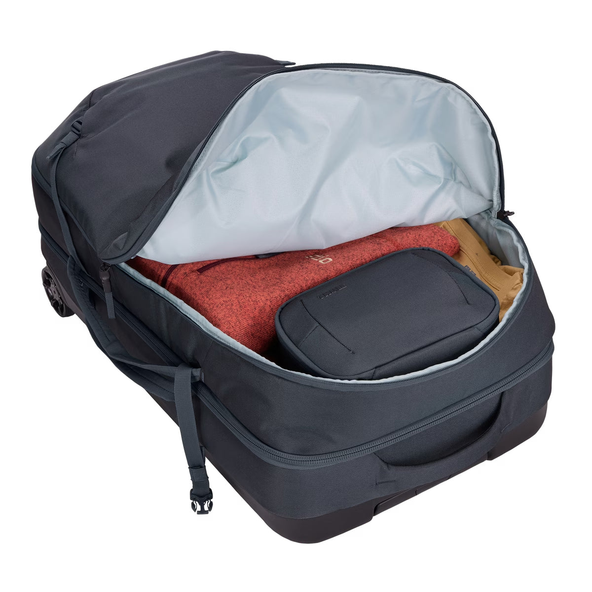 Geanta voiaj, Thule, Subterra Wheeled Duffel, 70 cm, 90L, Gri inchis