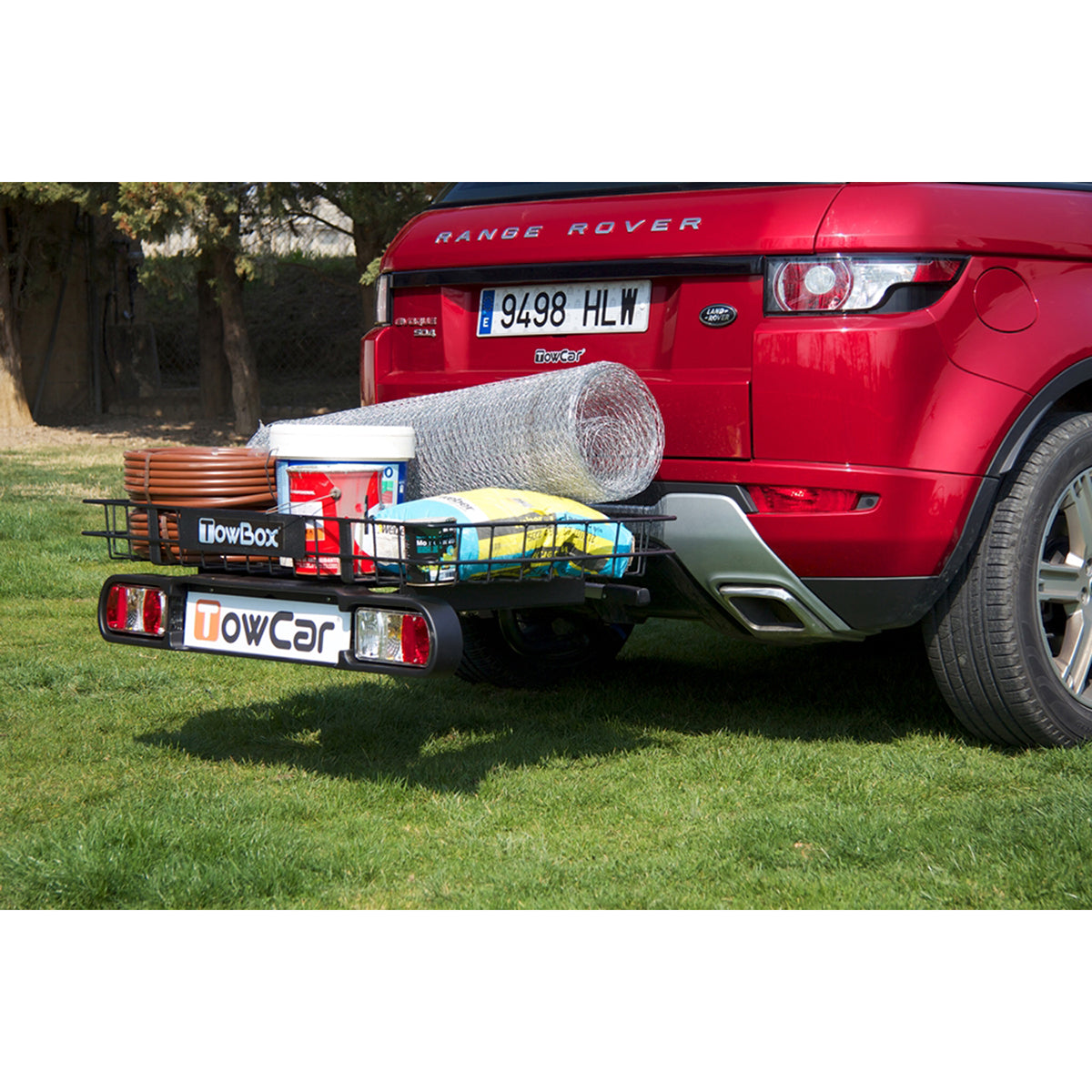 Platforma TowBox Cargo V2 - cu prindere pe carlig de remorcare
