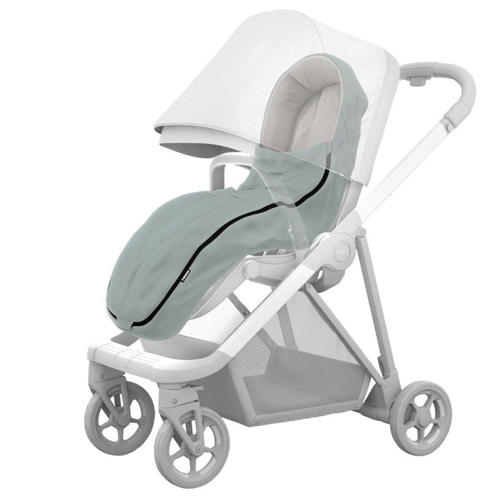 Thule Footmuff - Sac de dormit pentru copil, Alaska Blue