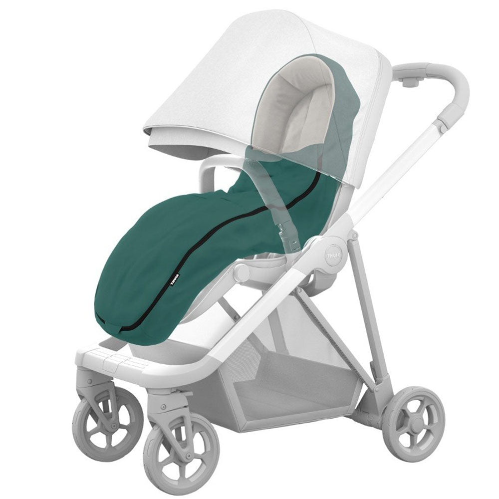 Thule Footmuff - Sac de dormit pentru copil, Mallard Green
