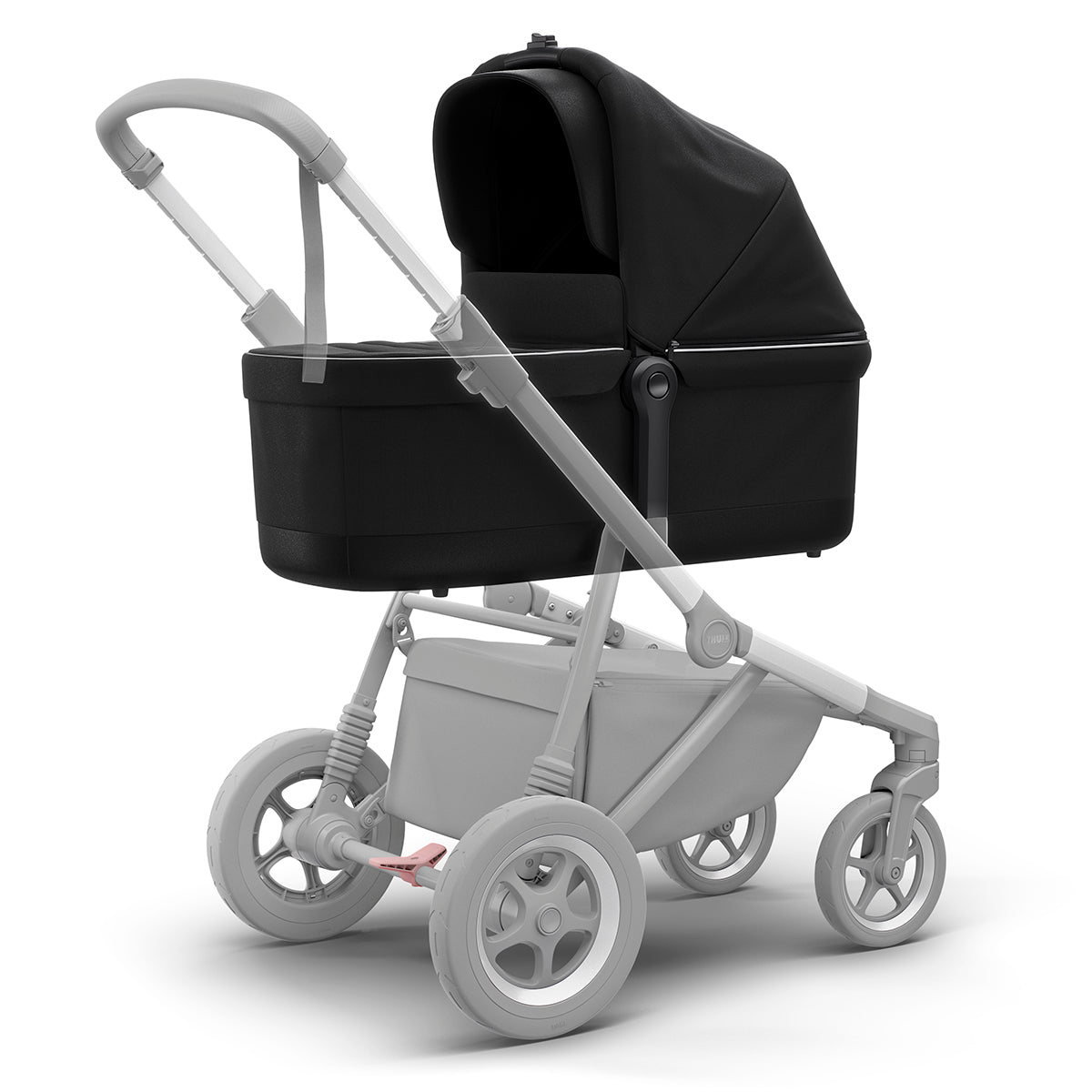 Landou, Thule, Sleek Bassinet, pentru caruciorul Thule Sleek Midnight Black