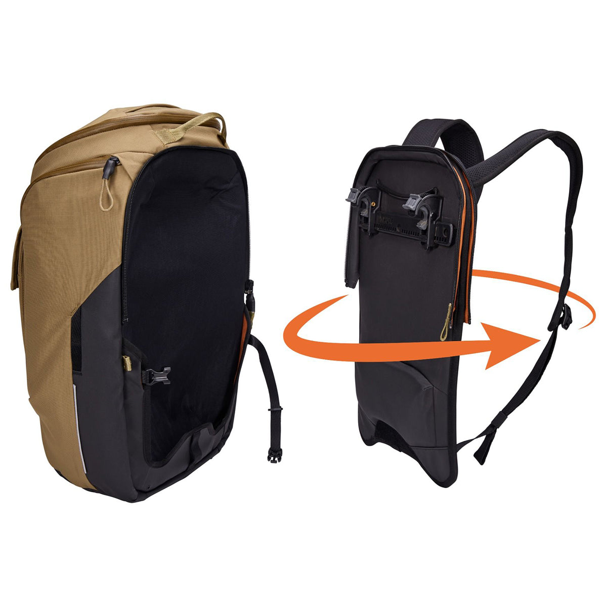 Rucsac urban hibrid Thule Paramount, 26L, Tan Beige