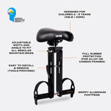 Scaun frontal bicicleta copii montat pe cadru MTB - hikerjoy