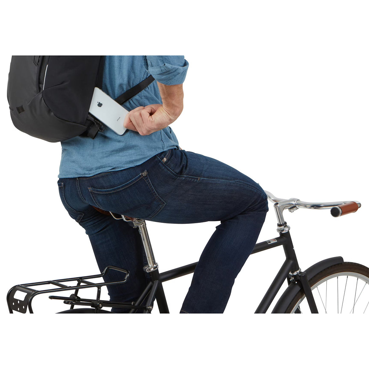 Rucsac urban cu compartiment laptop, Thule, Paramount Commuter, 18L, Negru