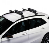 Suport 4 perechi schiuri cu prindere pe bare transversale - Cruz Ski Rack Dark 4