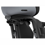 Scaun pentru copii, Thule Yepp Nexxt 2 Maxi Monument Gray Rack mounted, cu montare pe bicicleta in spate