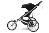 Carucior Thule Glide 2 Single Aluminium/Jet Black (model 2020)