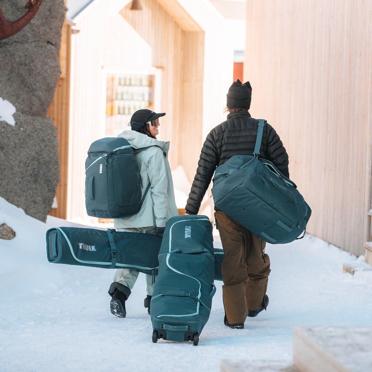 Geanta clapari Thule RoundTrip 80L - Negru