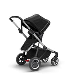 Carucior Thule SLEEK Cadru Gri si Copertina Midnight Black