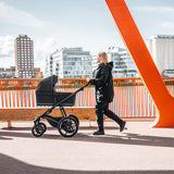 Carucior Thule Urban Glide 4 all-terrain cu catarama hamului magnetica, Albastru