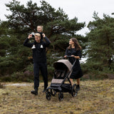 Carucior Thule Urban Glide 4 all-terrain cu catarama hamului magnetica Albastru