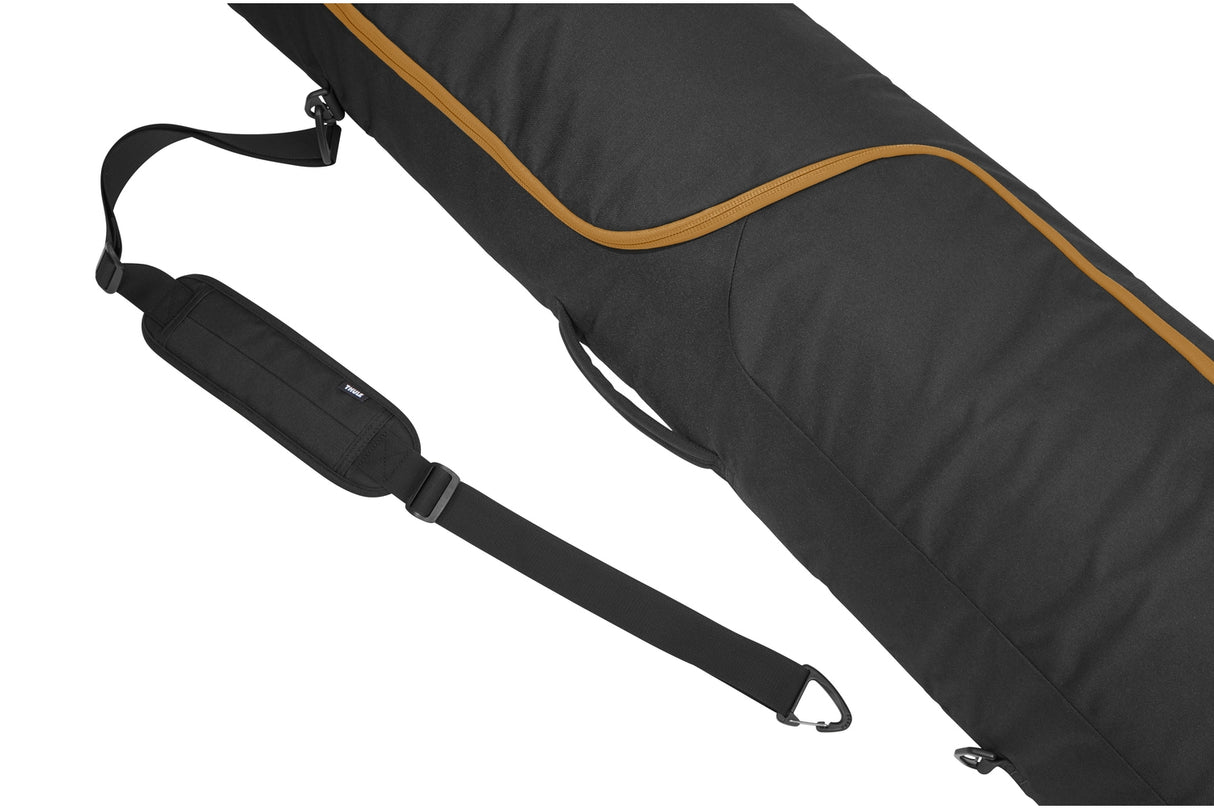 Geanta snowboard, Thule, RoundTrip Snowboard, 165 cm, Negru, fara roti