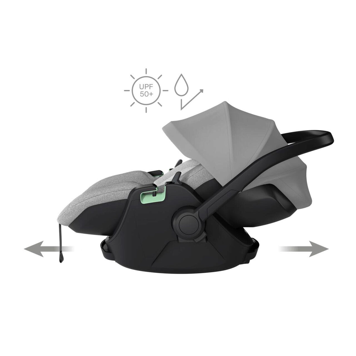 Scaun auto Thule Maple pentru bebeluși 0 - 15 luni Light Gray