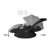 Scaun auto Thule Maple pentru bebeluși 0 - 15 luni Light Gray