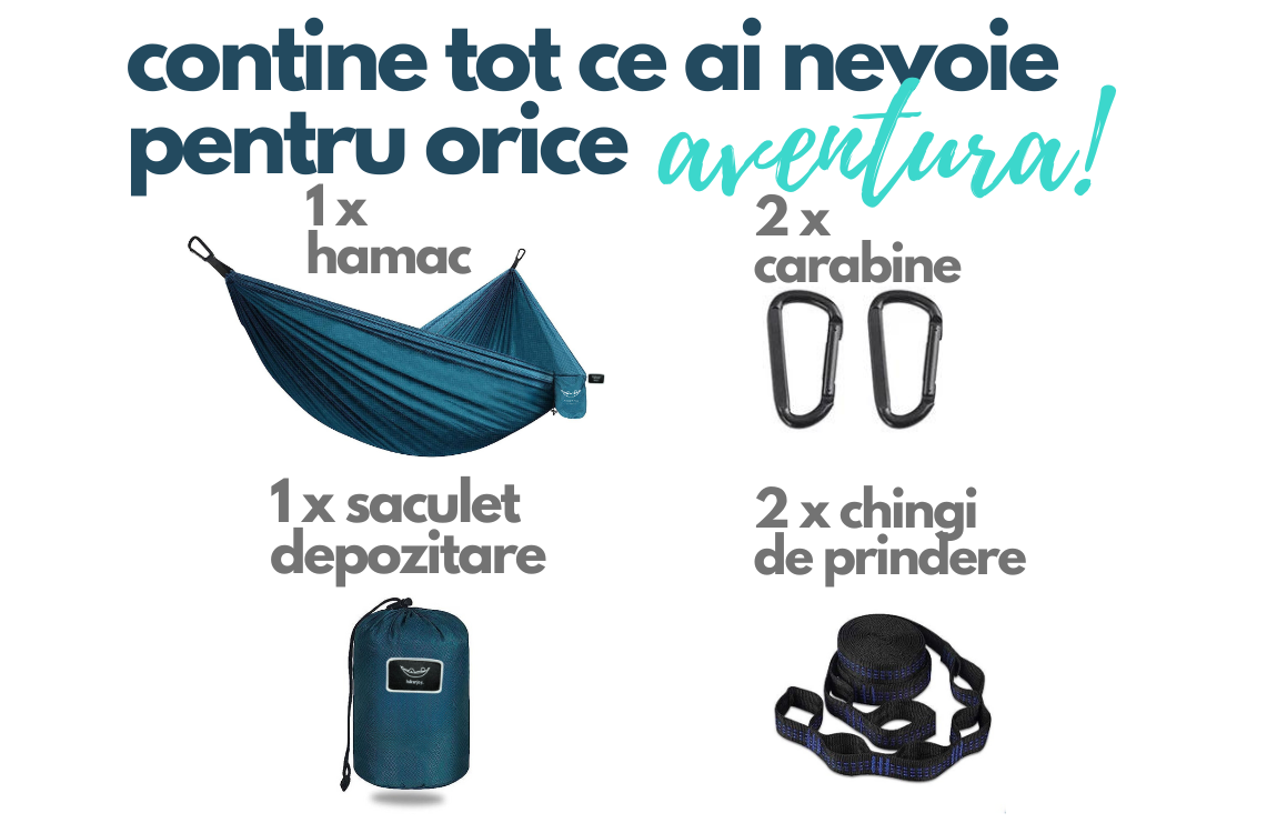 Hamac hikerjoy PRO, albastru