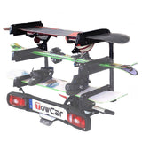 Suport schi/snowboard TowCar Aneto 4 cu prindere pe carligul de remorcare