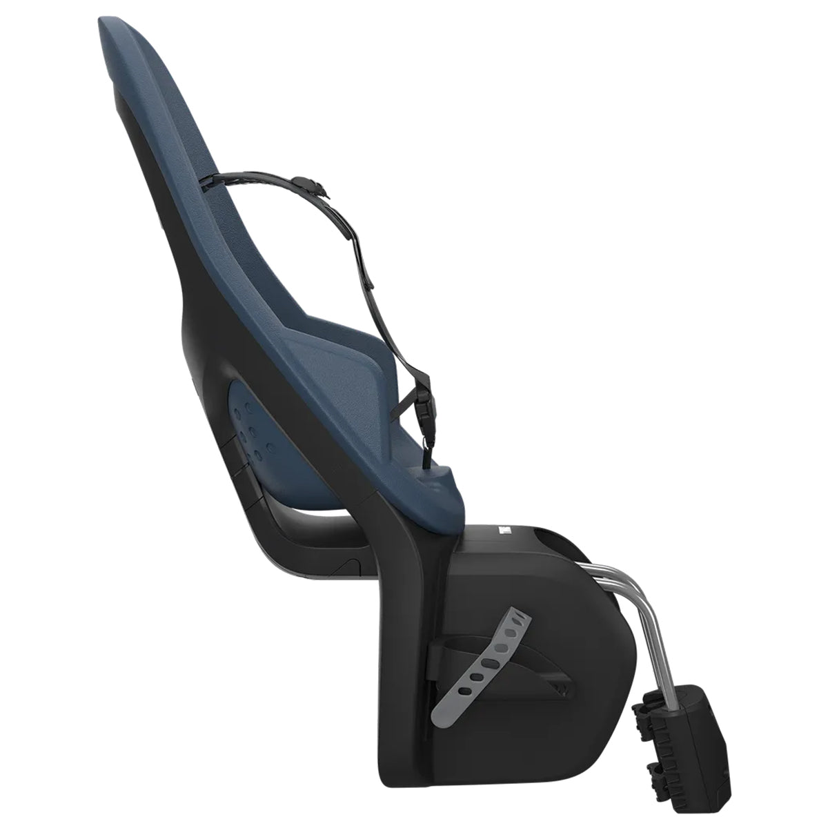 Scaun pentru copii, Thule Yepp 2 Maxi Majolica Blue Frame mounted, cu montare pe bicicleta in spate