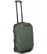 Geantă Voiaj cu Roți Osprey Transporter 40L Verde – Bagaj de Mână (Carry-On) Impermeabil