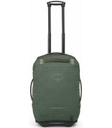 Geantă Voiaj cu Roți Osprey Transporter 40L Verde – Bagaj de Mână (Carry-On) Impermeabil