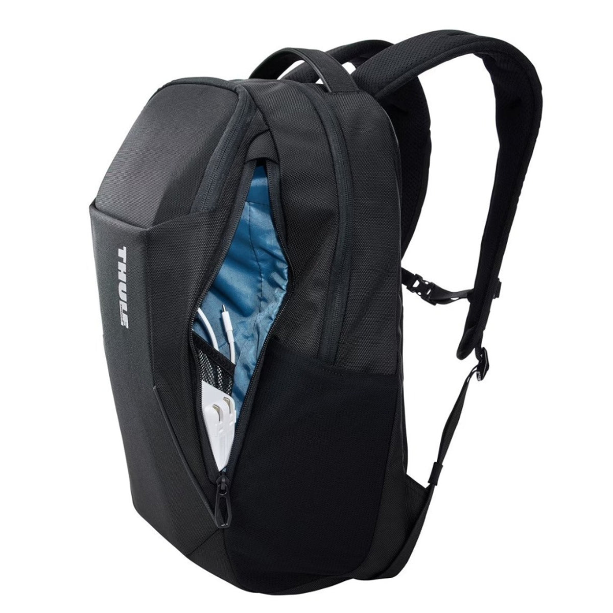 Rucsac urban cu compartiment laptop, Thule, Accent, 23L, Black (model 2025)