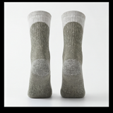 Sosete Hiking din Lana Merino 74.4% – Termoreglare Naturala, Respirabile, Anti-Miros, Intarite cu Nylon, Unisex, Verde,maime L (39 - 43)