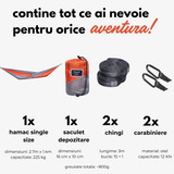Hamac hikerjoy, portocaliu