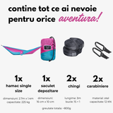 Hamac hikerjoy, pink sky blue