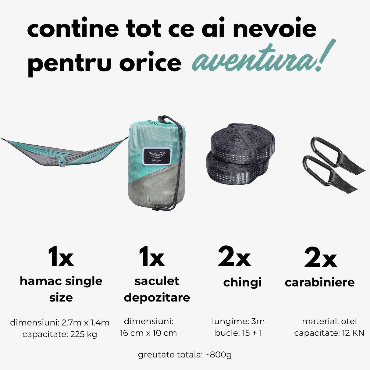 Hamac hikerjoy, light blue